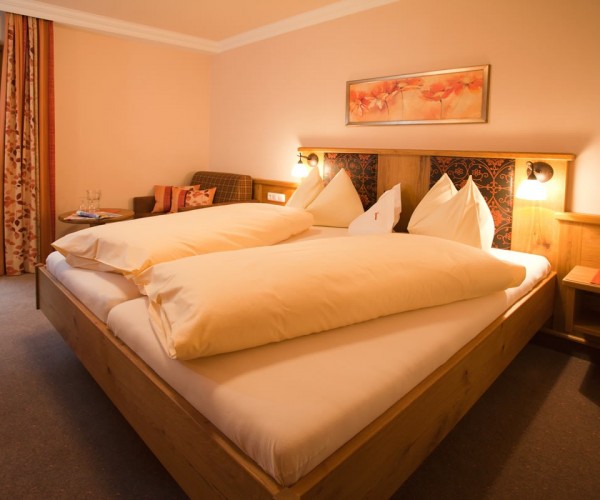 Gemütliches Schlafzimmer für erholsame Stunden im Urlaub in Kleinarl