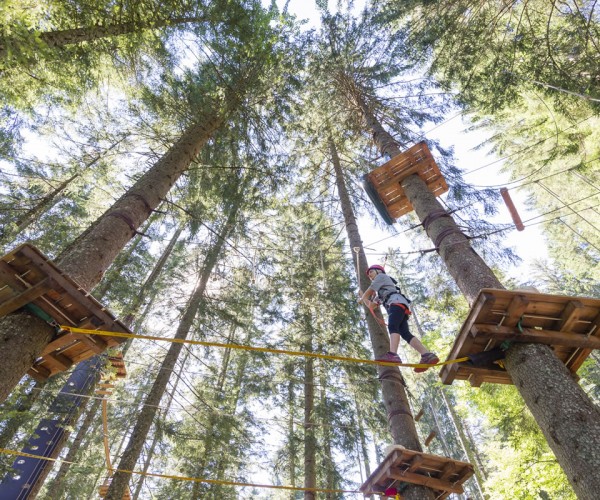 Kletterpark für die Familie © Wagrain-Kleinarl Tourismus