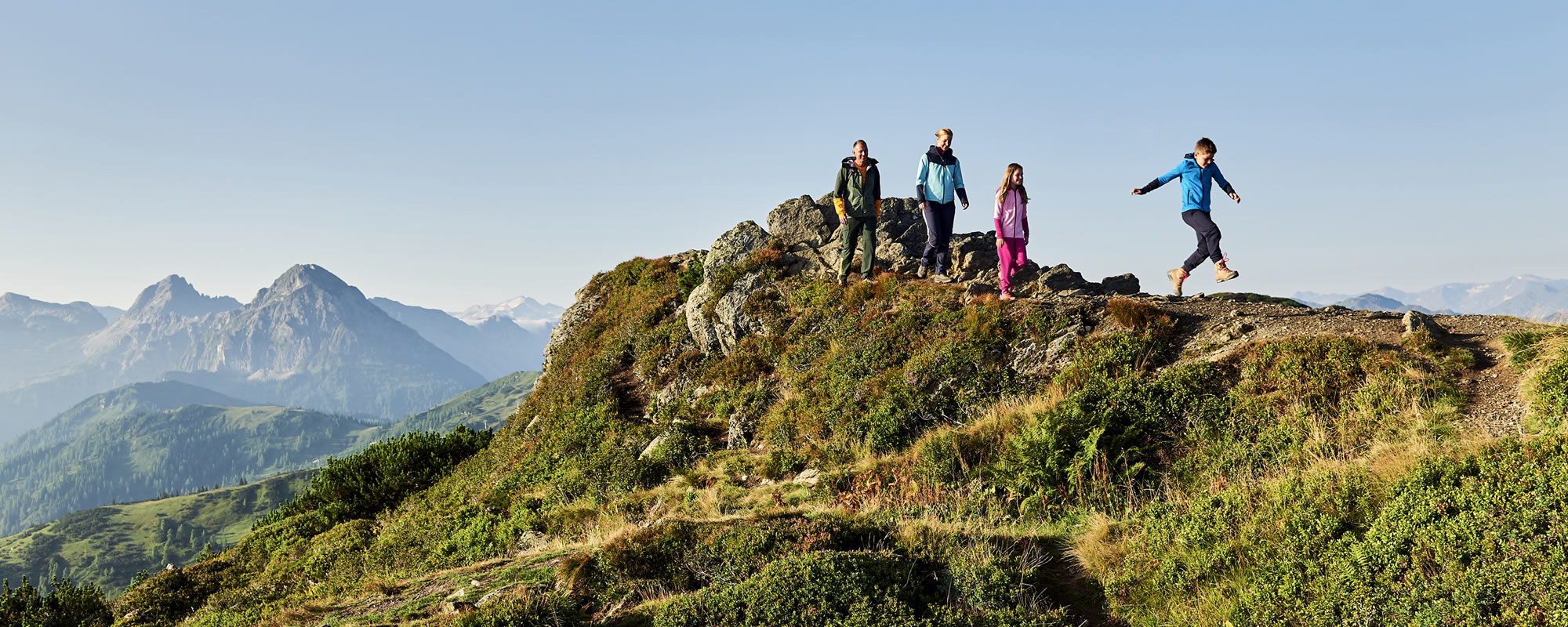 Sommerurlaub mit der Familie