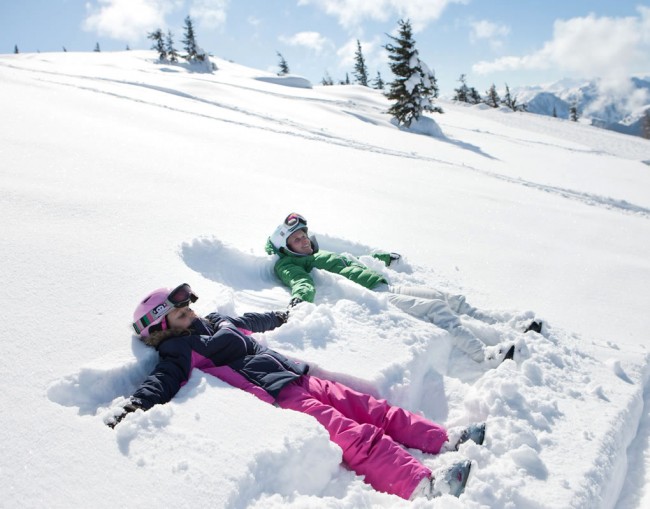 Pulverschnee-Ferienzeitwoche