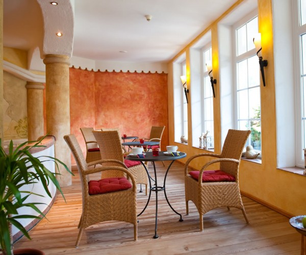 Gemütliche Lobby zum Entspannen im Wohlfühlurlaub im Aparthotel Montana in Kleinarl
